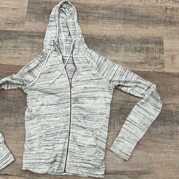 heather grey/cream zip up - Picture 1 of 1
